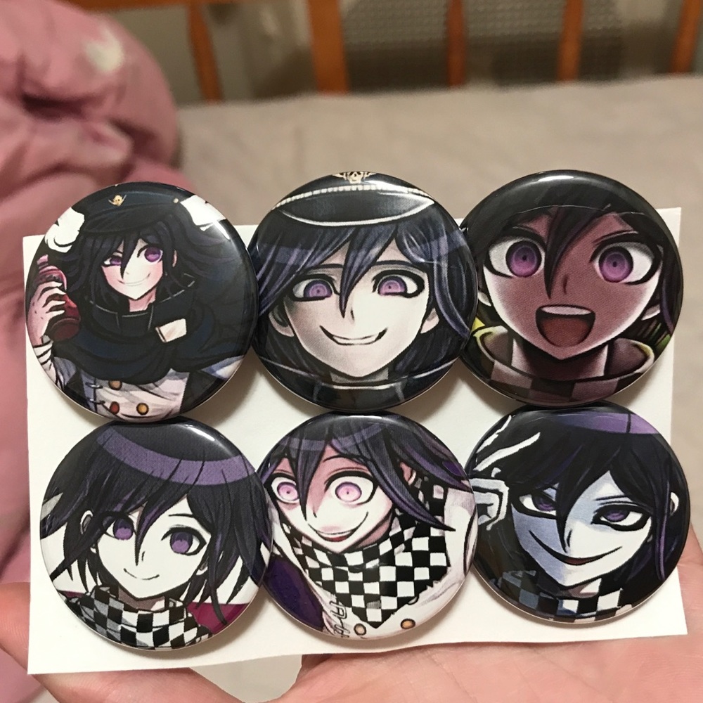Danganronpa Kokichi Oma Pinback Bu…